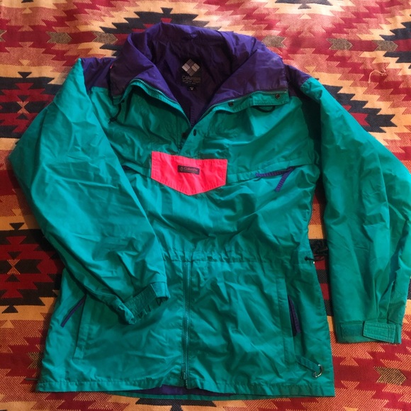 Columbia Other - Retro Color block Columbia Jacket